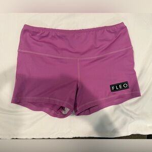 Fleo Women's Athletic Shorts in Purple